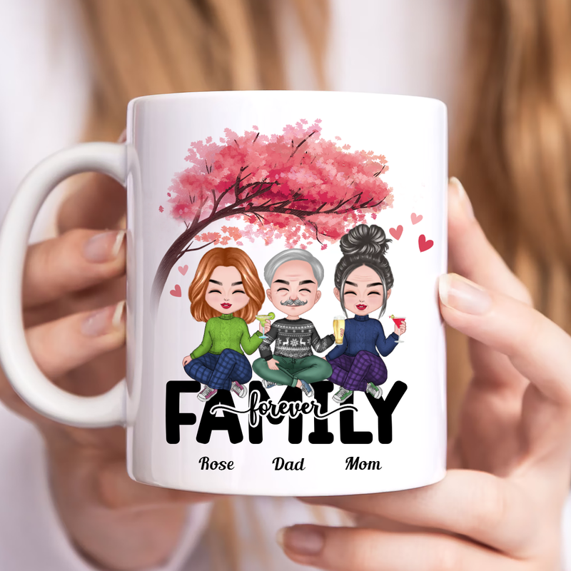 Family Forever - Personalized Mug