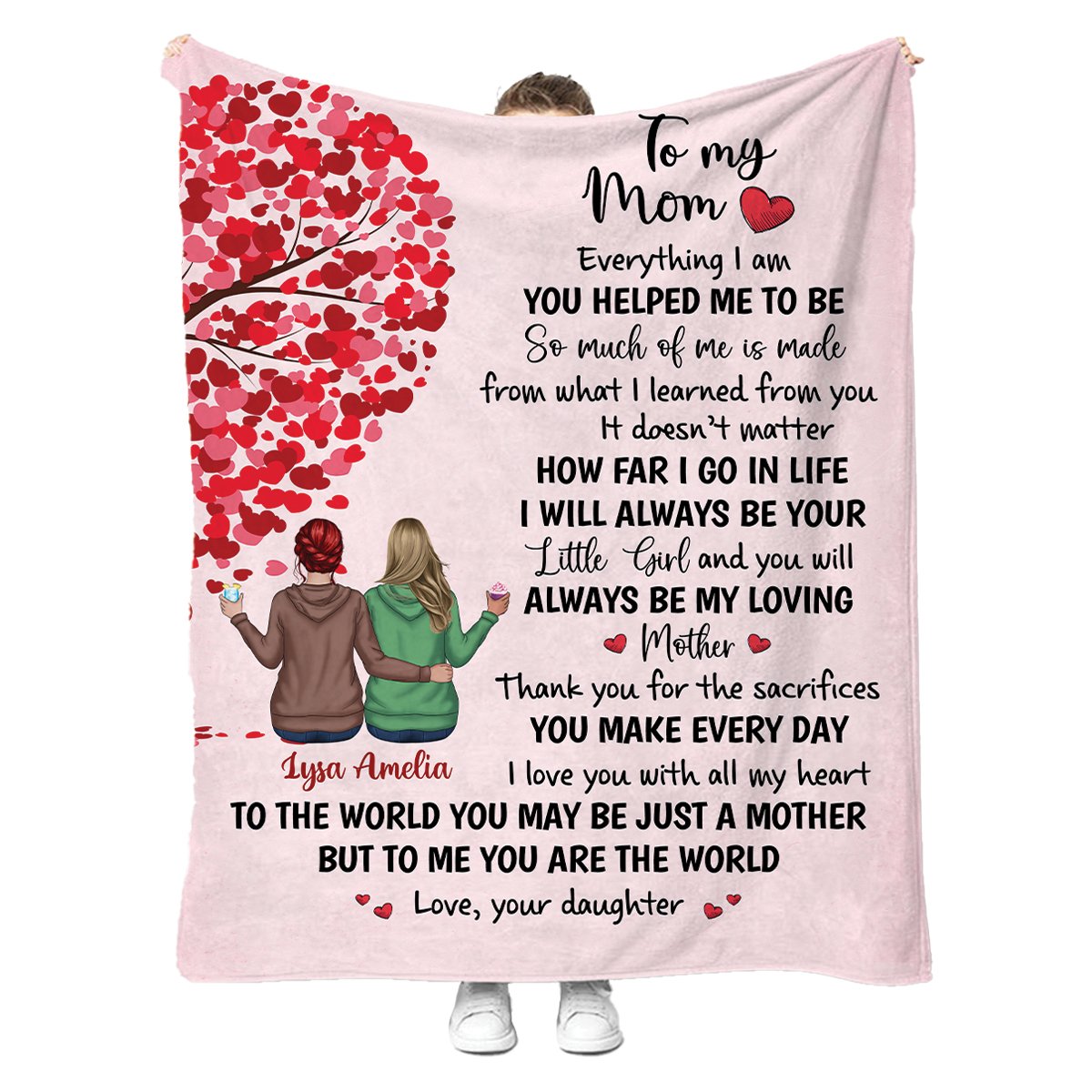 Personalized / Custom Blankets - Makezbright Gifts