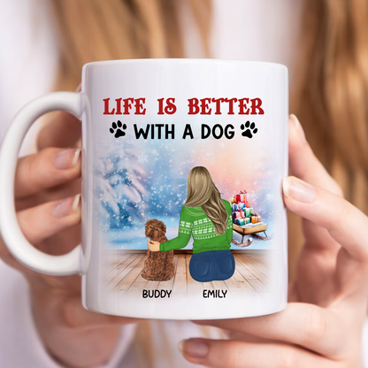 A Bond That Can't Be Broken Dog Lovers Christmas - Personalized Mug