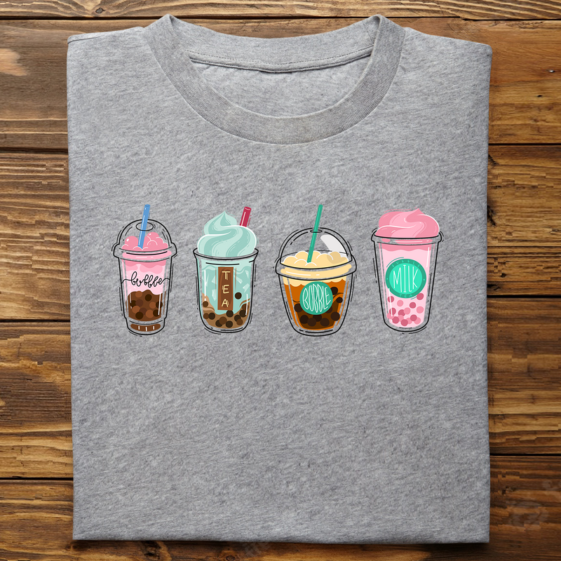 Teacher - Iced Coffee Cups T-Shirt