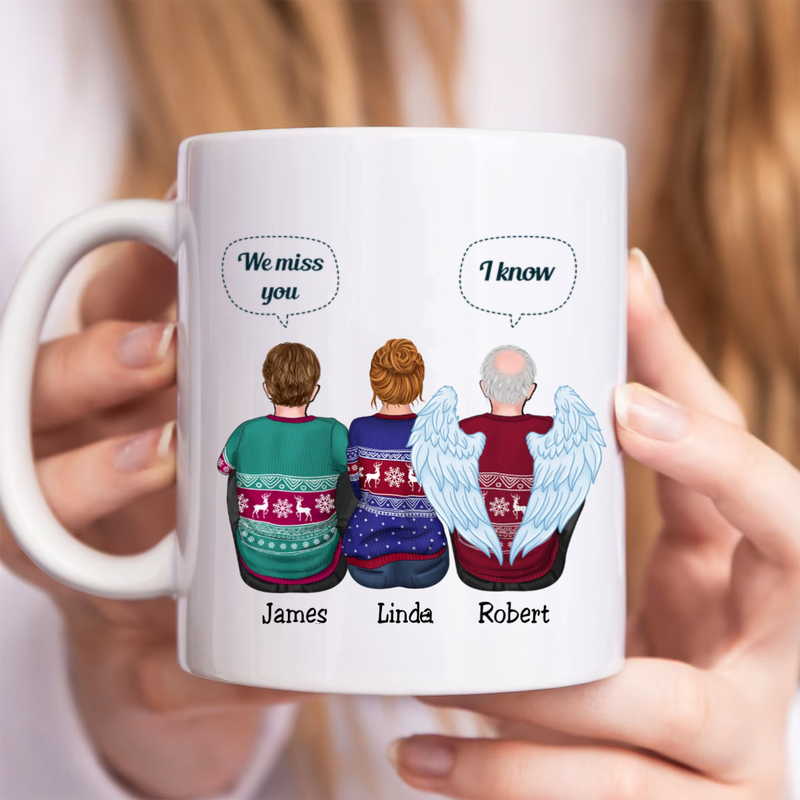 Family - We Miss You A Letter From Heaven To You - Personalized Mug (NV)