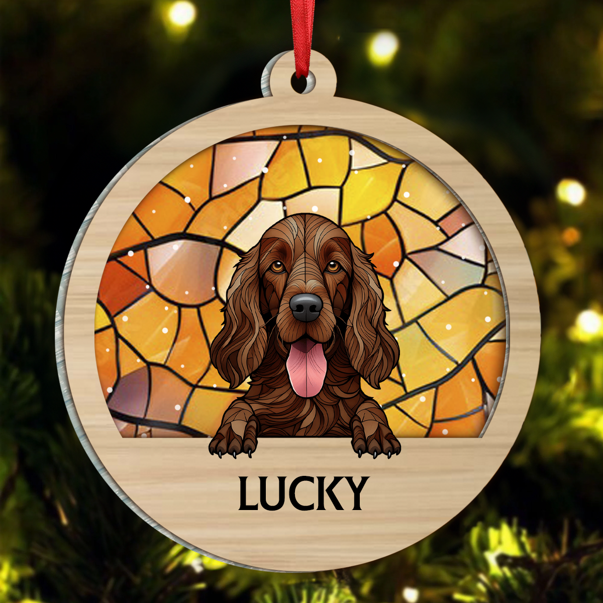 Best Friend For Life Dog Cat Christmas - Personalized Acrylic Ornament