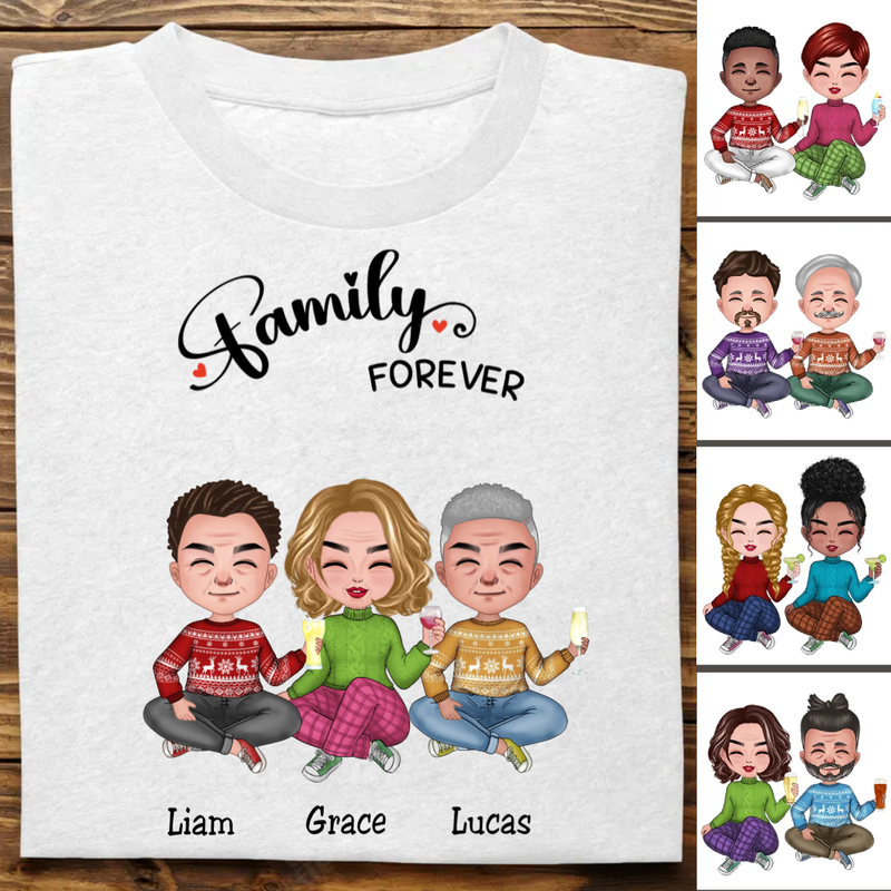 Family - Family Forever - Personalized T-Shirt (TB)