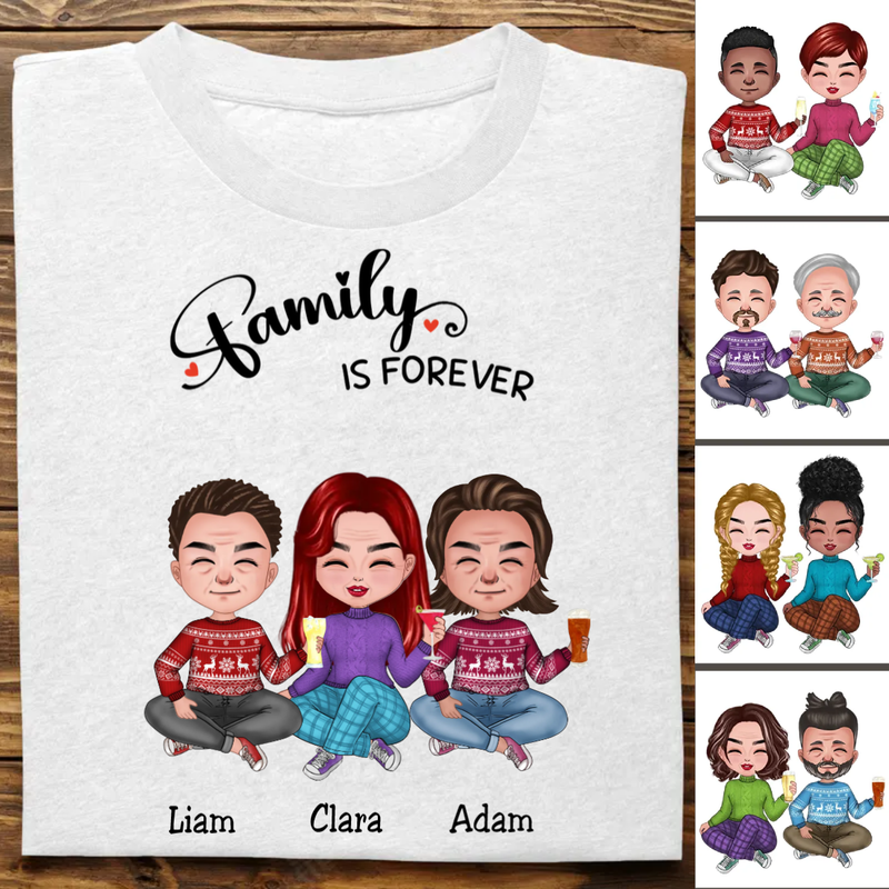 Family - Family Is Forever - Personalized T-Shirt (TB)