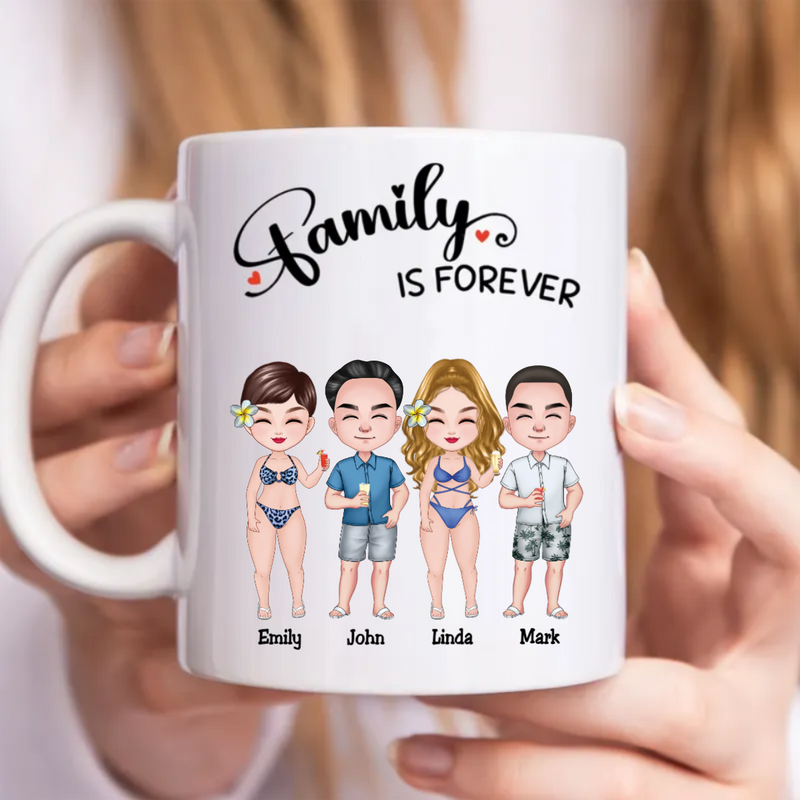 Family - Family Is Forever - Personalized Mug