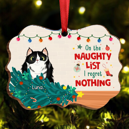 I've Been A Very Good Cat/Dog This Year - Personalized Custom Benelux Shaped Wood Christmas Ornament - Gift For Pet Lovers, Christmas Gift