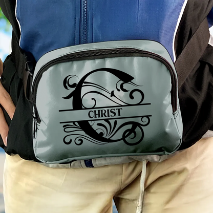 Monogram Name - Personalized Crossbody Belt Bag