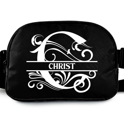 Monogram Name - Personalized Crossbody Belt Bag