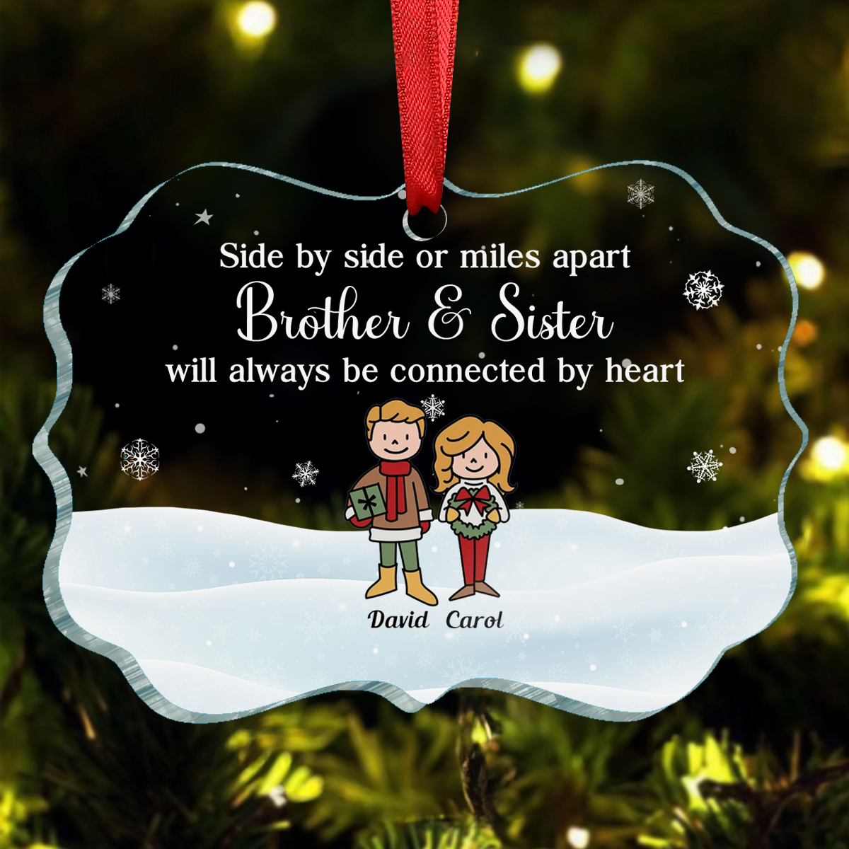 This Is Us - Personalized Acrylic Ornament