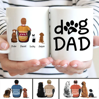 Father's Day - Dog Dad - Personalized Mug