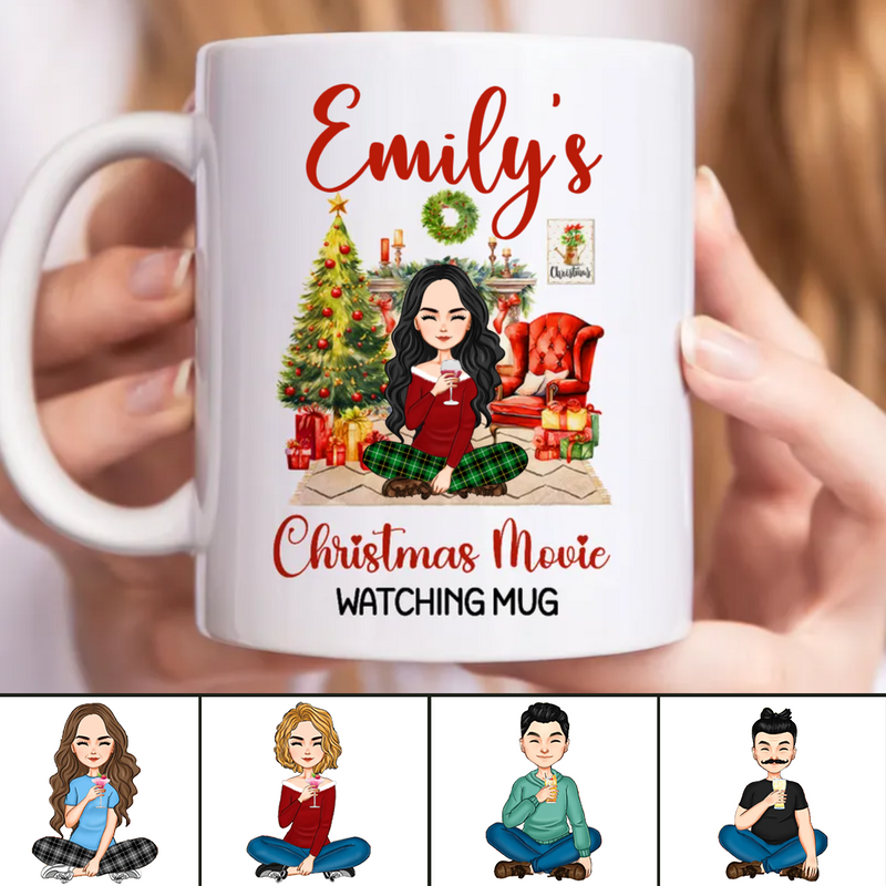 Friends - My Christmas Movie Watching Mug - Personalized Mug (NM)