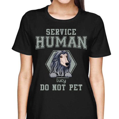 Service Human Gift For Dog Lover Personalized Shirt