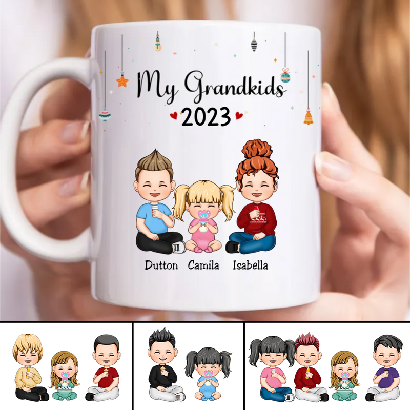 Family - My Grandkids - Personalized Mug(NV)