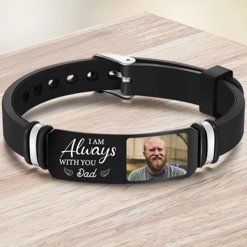 Family - I Am Always With You Memorial Sympathy Gift - Personalized Bracelet (TL)