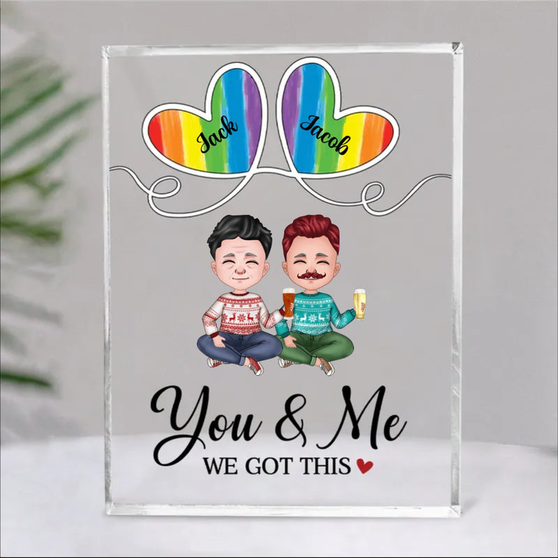 Couple LGBT - Together Since - Personalized Acrylic Plaque (SA)