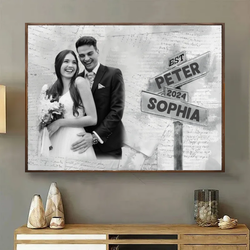 Couple - I Need You Because I Love You - Personalized Poster