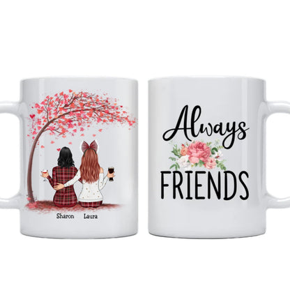 Always Friends - Personalized Mug - Makezbright Gifts