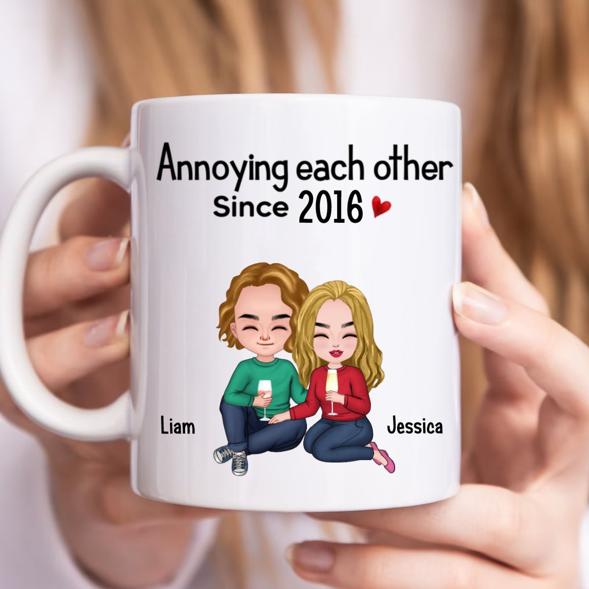 Annoying Each Other Since - Personalized Mug - Makezbright Gifts