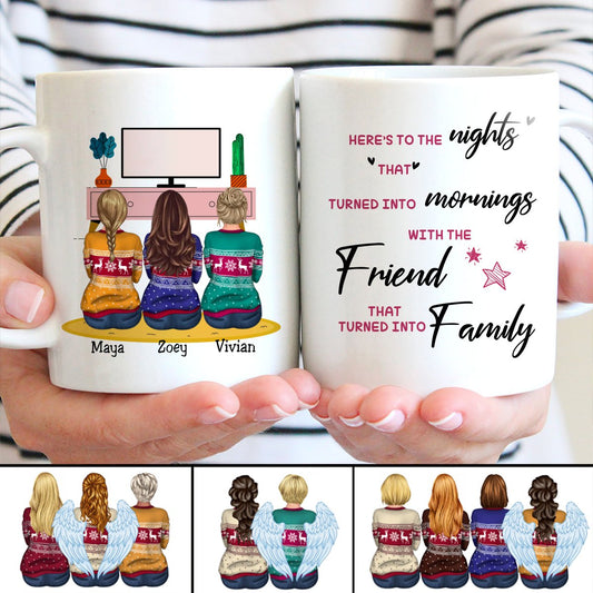 Besties - Friend That Turned Into Family - Personalized Mug(SA) - Makezbright Gifts