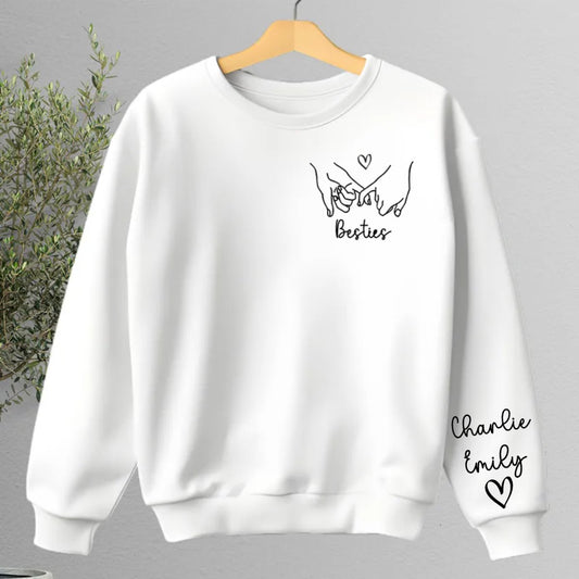 Besties - Pinky Promise - Personalized Sweater (TL) - Makezbright Gifts