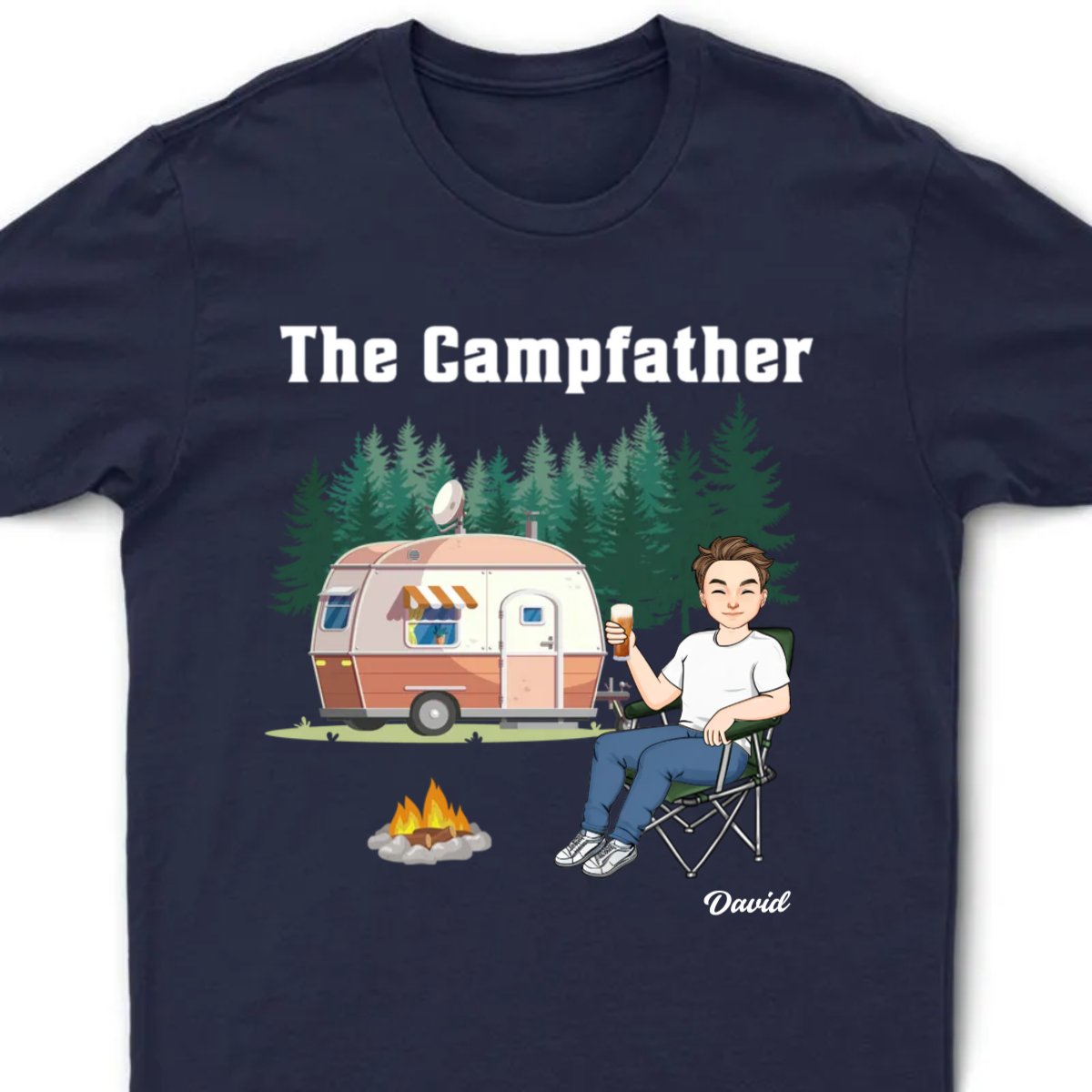 Camping Lovers - Gift For Camping Father, Camping Mother - Personalized Unisex T - shirt, Hoodie, Sweatshirt - Makezbright Gifts