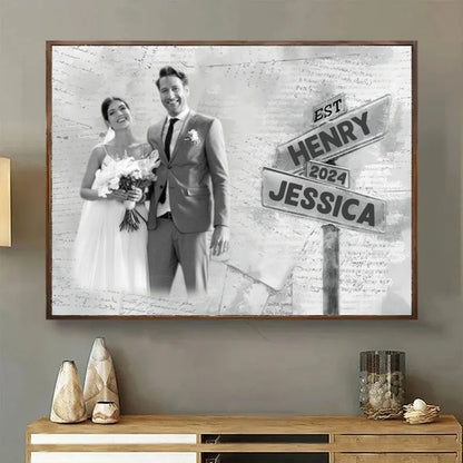 Couple - I Need You Because I Love You - Personalized Poster - Makezbright Gifts