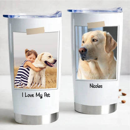 Custom Stainless Steel Tumbler - Insulated and Leak Proof - Makezbright Gifts