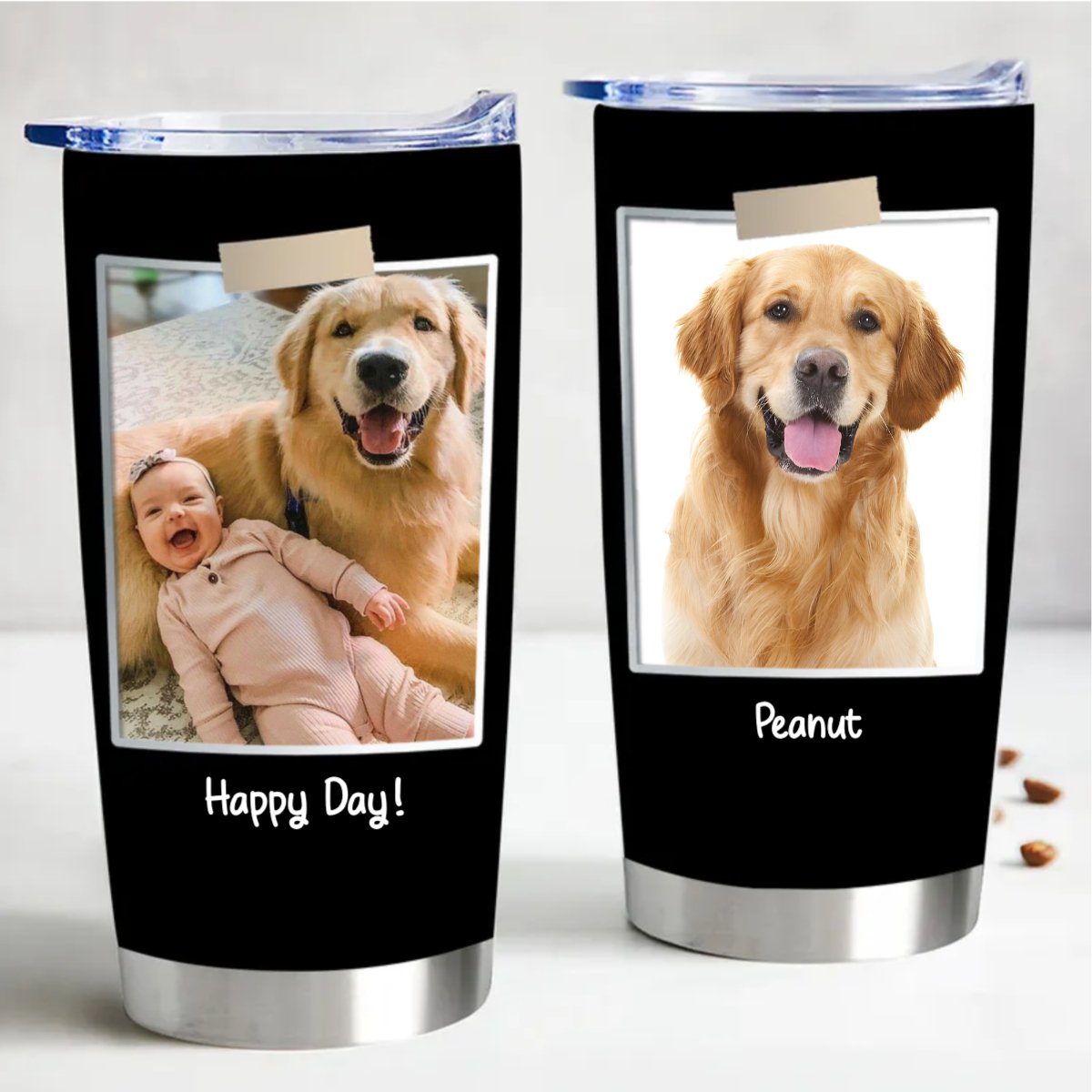 Custom Stainless Steel Tumbler - Insulated and Leak Proof - Makezbright Gifts