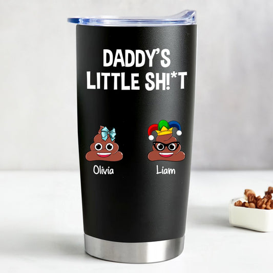 Dad's Personalized 20oz Insulated Tumbler for On - the - Go Fun - Makezbright Gifts