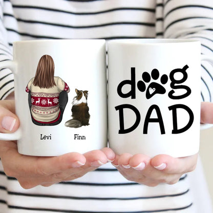 Dog Dad - Personalized Mug - Makezbright Gifts