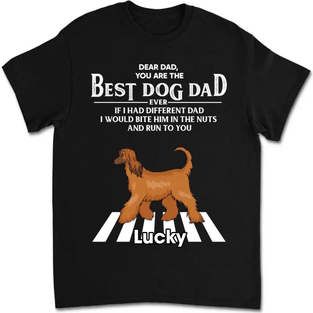 Dog Lovers - Dogs Run To You - Personalized T - Shirt - Makezbright Gifts