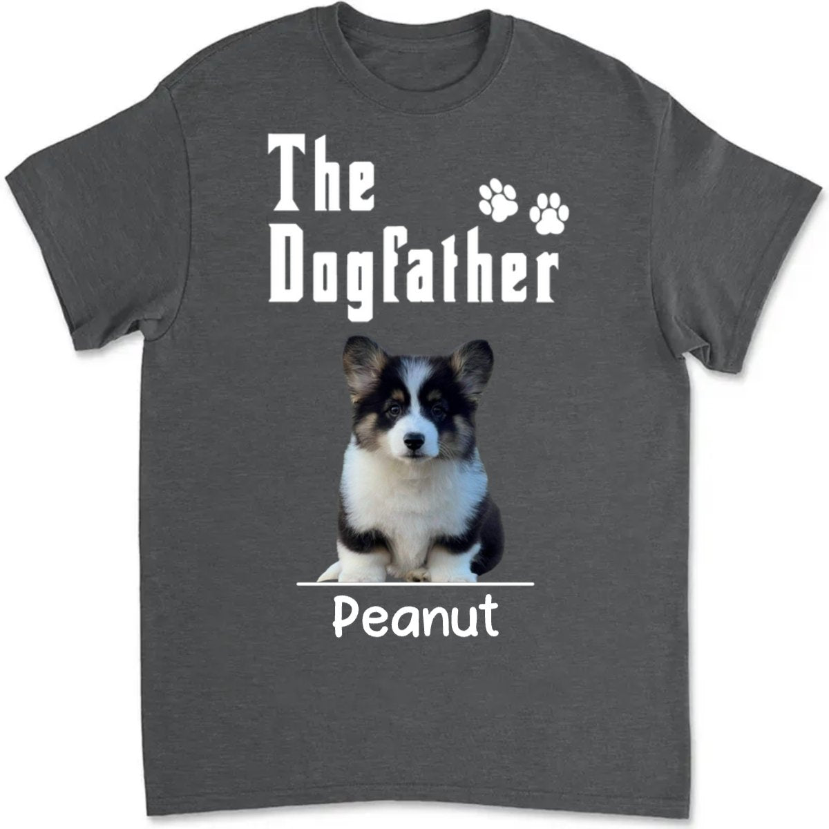 Dog Lovers - The Dog Father - Personalized Unisex T - shirt, Hoodie, Sweatshirt (HJ) - Makezbright Gifts