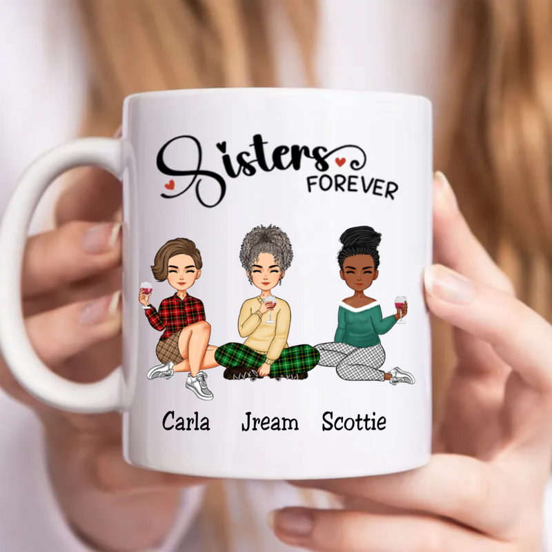 Sisters Forever - Personalized Mug (KE)