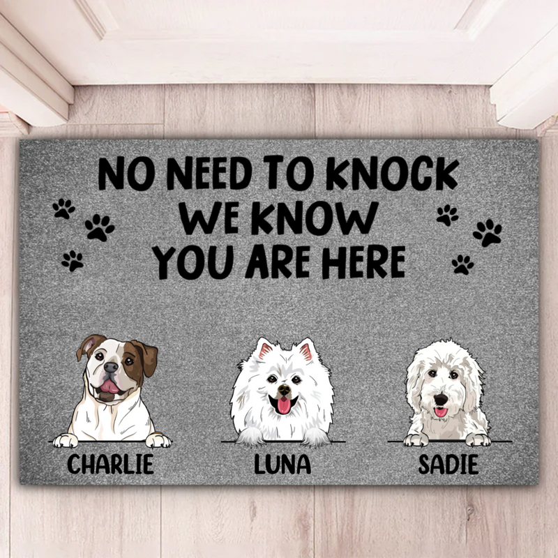 Dog Lovers - No Need To Knock We Know You&