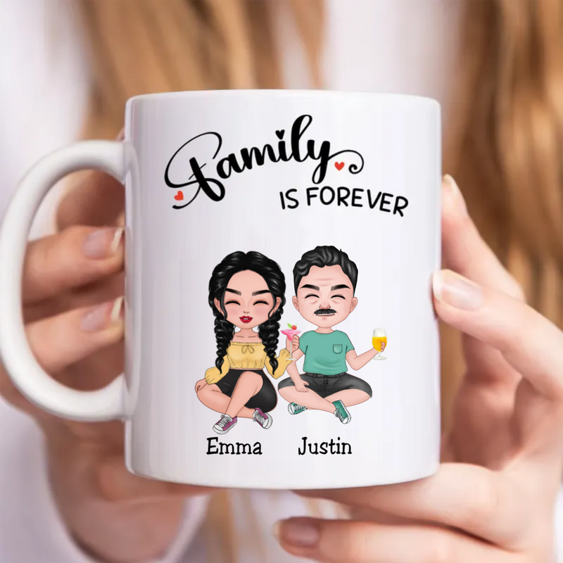 Family - Family Is Forever - Personalized Mug (TB)