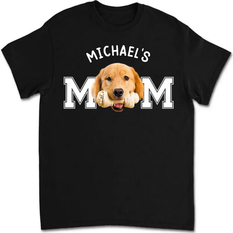 Pet Lovers - Custom Photo Dog Cat Mom - Personalized Unisex T-shirt, Hoodie, Sweatshirt