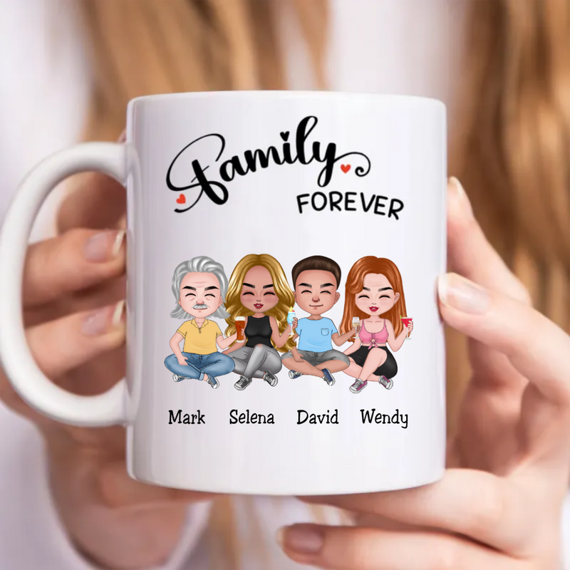 Family - Family Forever - Personalized Mug (TB)