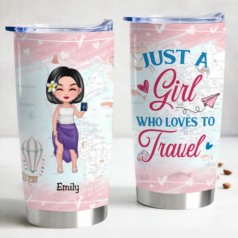 Adventure-Ready 20oz Personalized Stainless Steel Tumbler