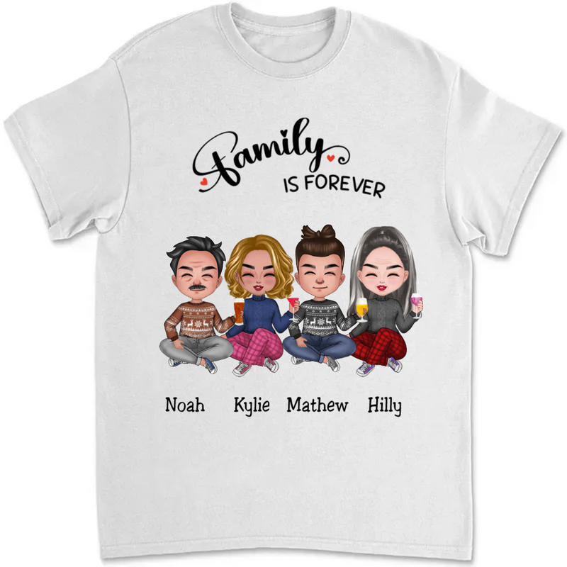 Family - Family Is Forever - Personalized T-Shirt (TB)