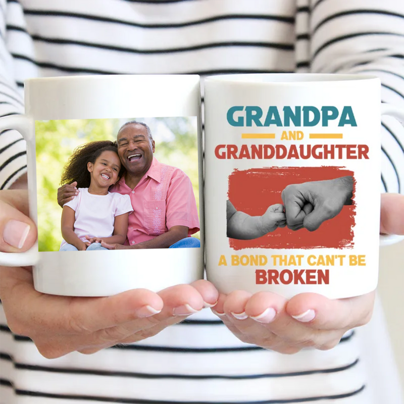 Family - Grandpa And Granddaughter A Bond Can&
