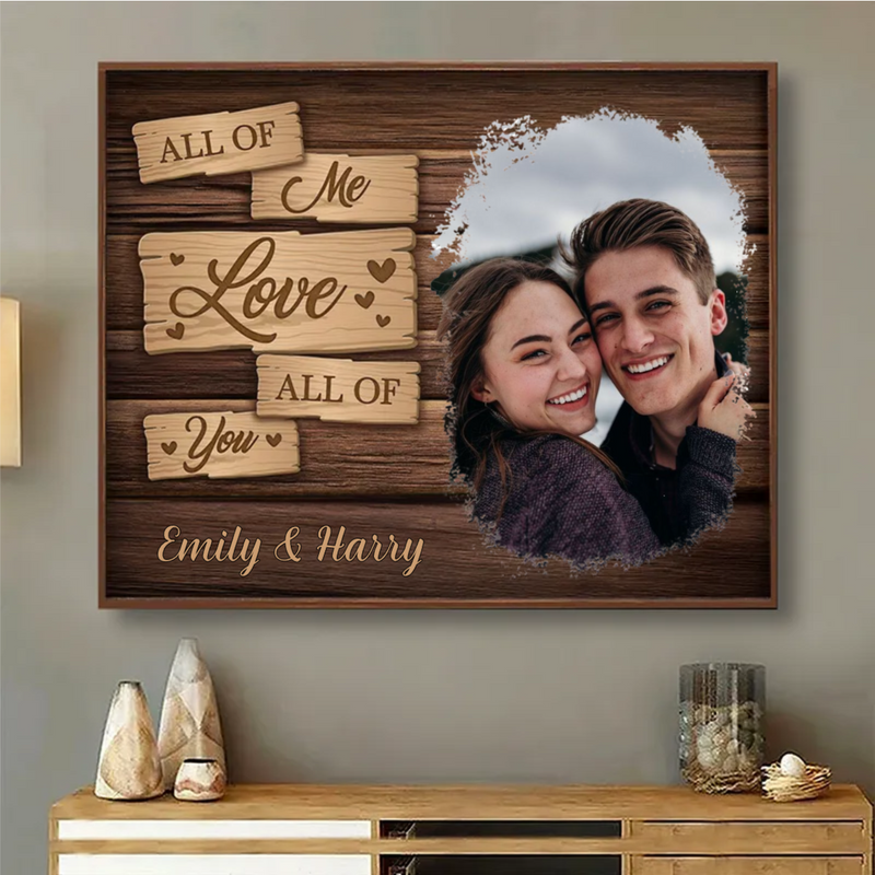 Couple - I Completely Love You - Personalized Poster