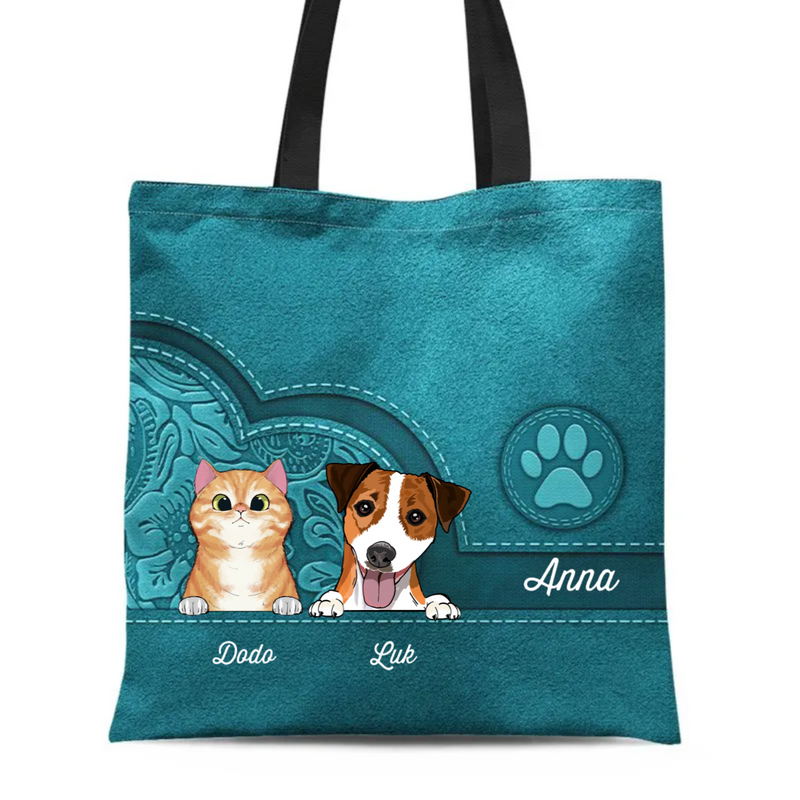 Pet Lovers - Personalized Zippered Canvas Bag