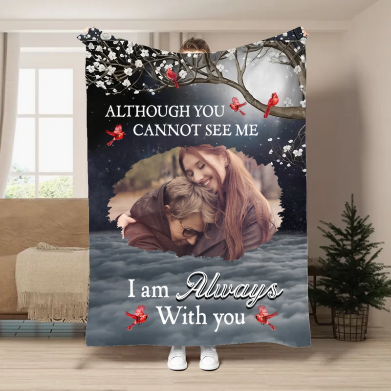 Family - I Am Always With You - Personalized Blanket (II)