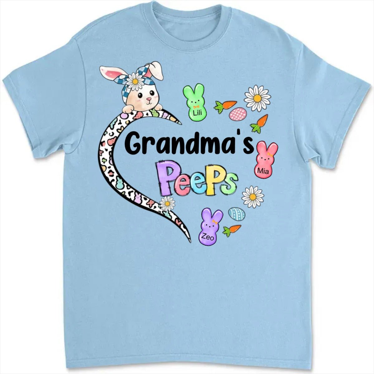 Family - Custom Easter Day Shirt - Personalized Unisex T - shirt - Makezbright Gifts