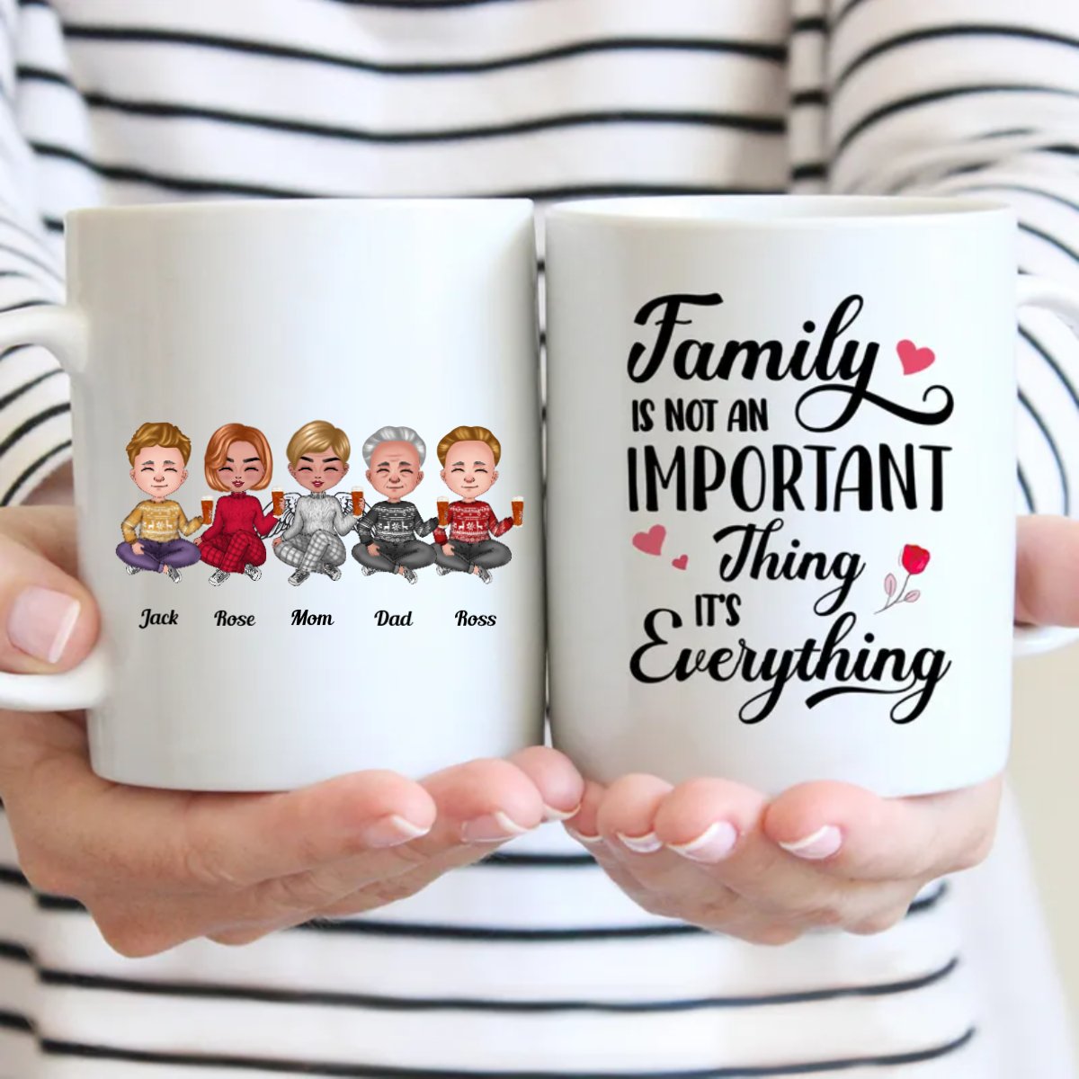 Family - Family isn't an important thing. It's everything - Personalized Mug (NN) - Makezbright Gifts