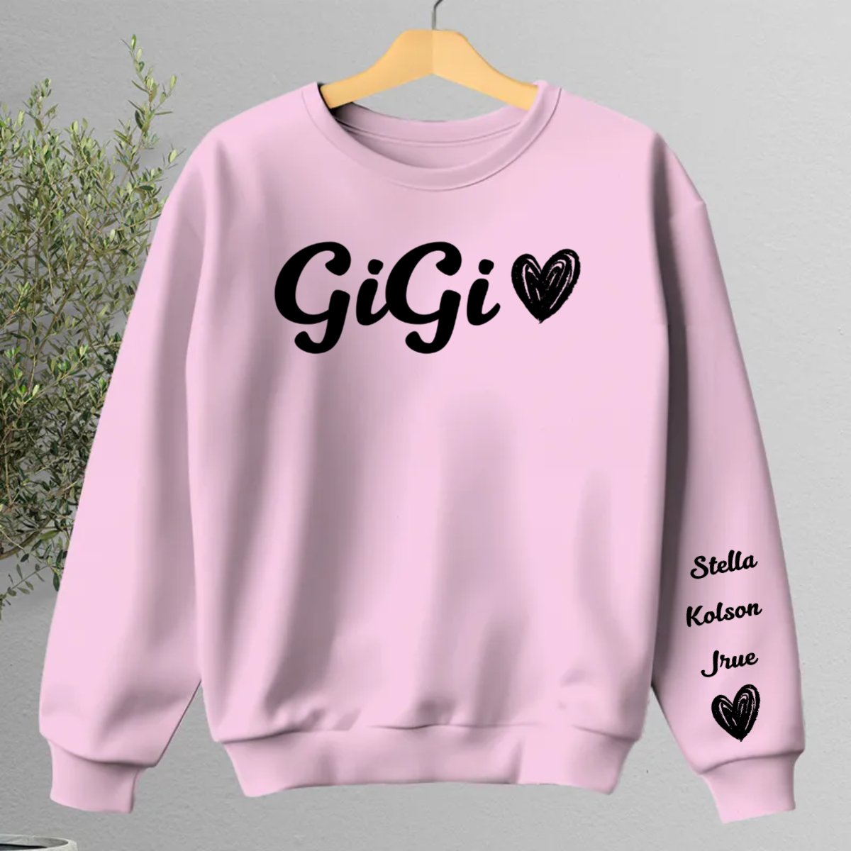 Family - Gigi's Love - Personalized Sweatshirt (BU) - Makezbright Gifts