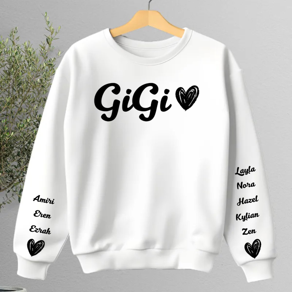 Family - Gigi's Love - Personalized Sweatshirt (BU) - Makezbright Gifts