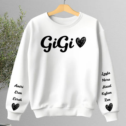 Family - Gigi's Love - Personalized Sweatshirt (BU) - Makezbright Gifts