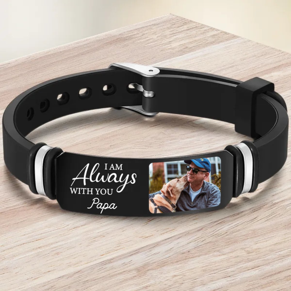 Family - I Am Always With You Memorial Sympathy Gift - Personalized Bracelet (TL) - Makezbright Gifts