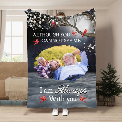 Family - I Am Always With You - Personalized Blanket (II) - Makezbright Gifts